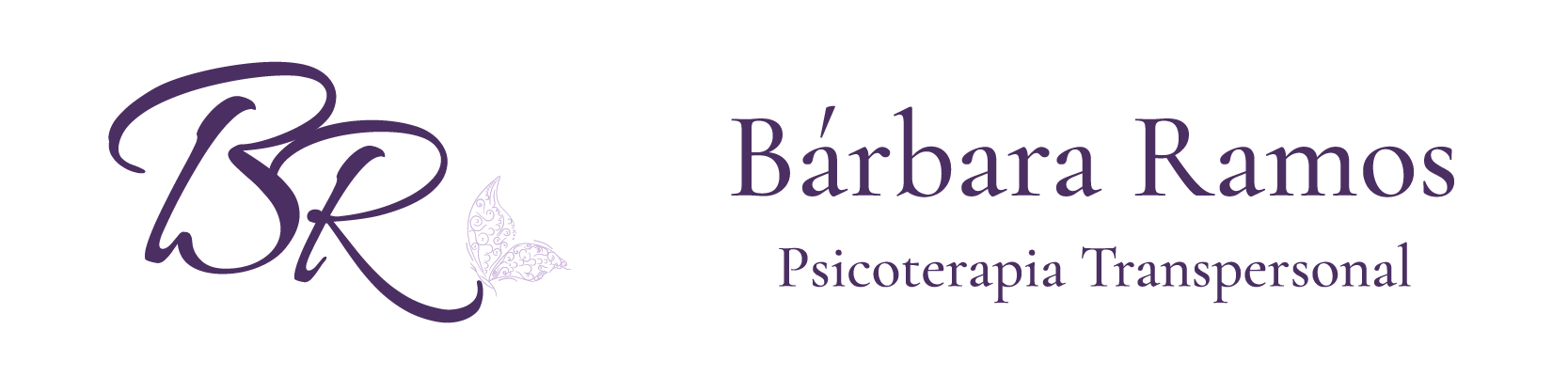 Logotipo Bárbara Ramos, formato escritorio web